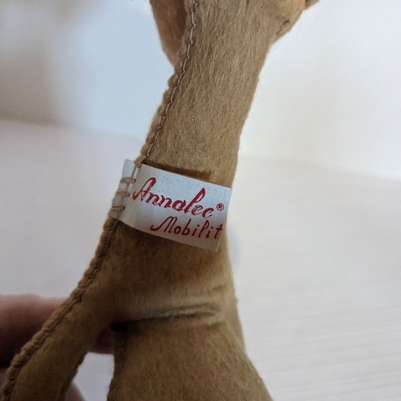 Annalee 1965 reindeer 8" mobilitee plush doll Christmas holidays USA - Picture 5 of 11